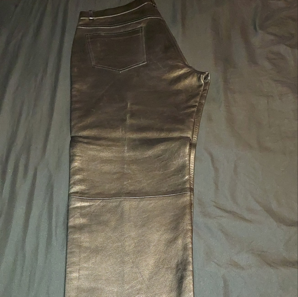 Men's Gucci leather pants